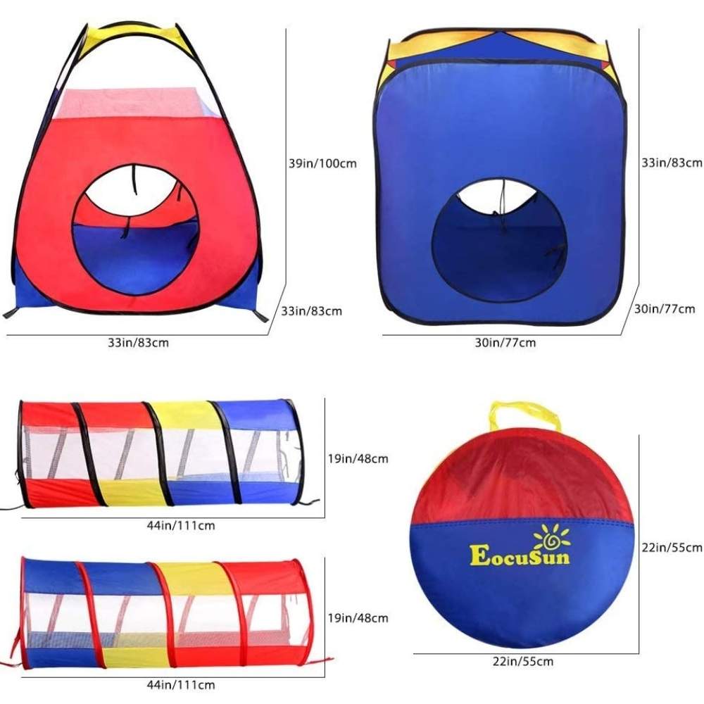 Kids Play Tent and Tunnel: image 12