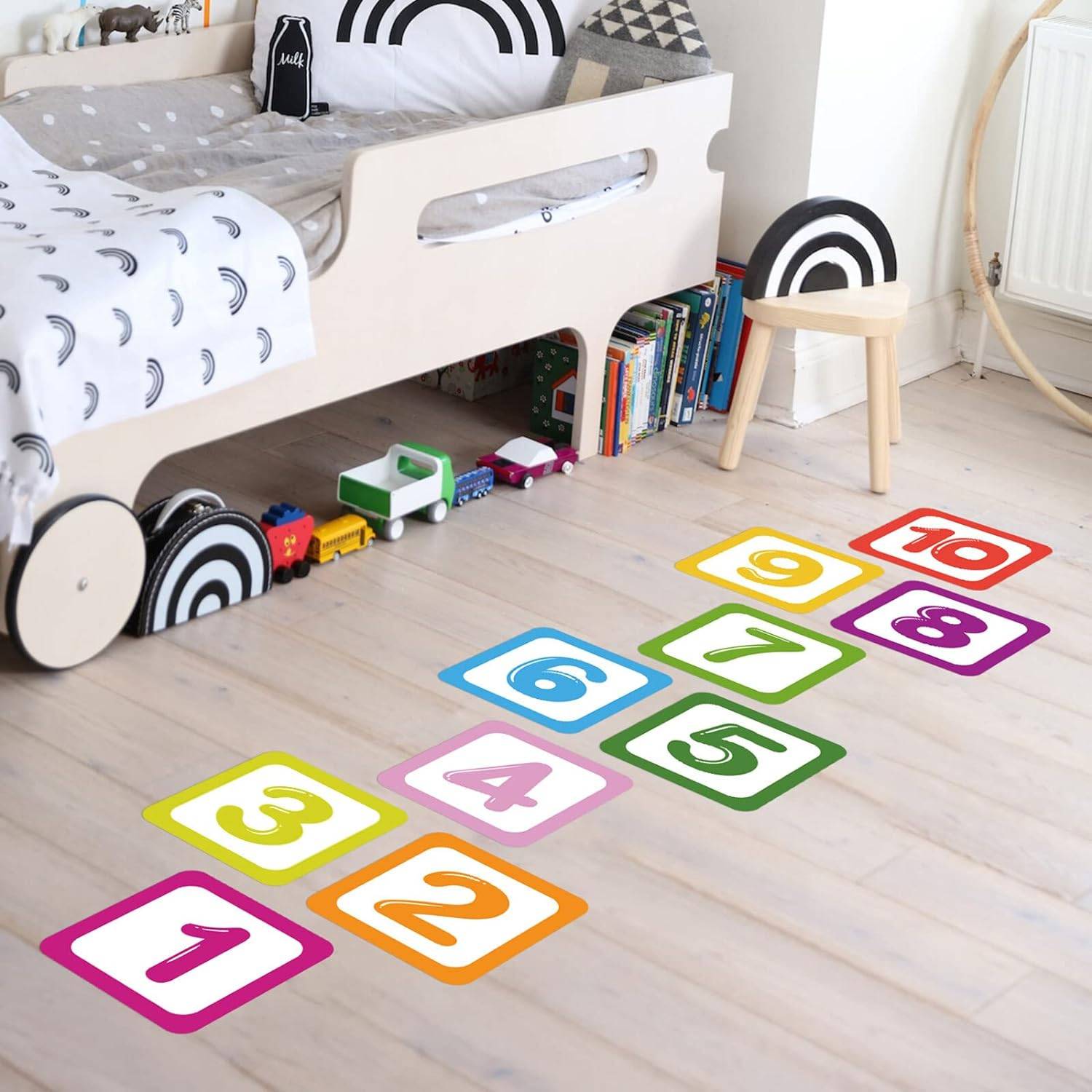 buy floor number stickers for kids