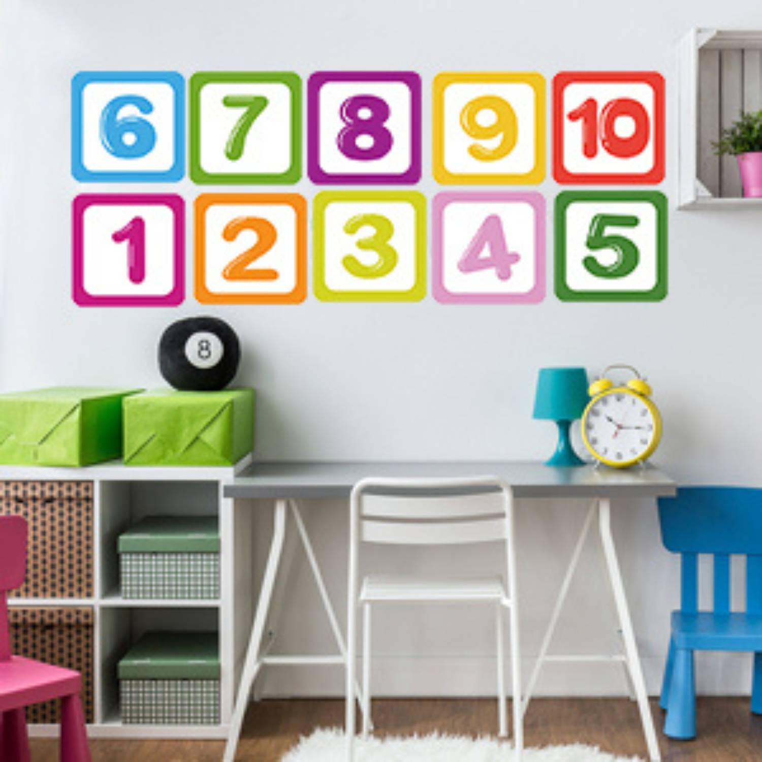 buy numbers wall stickers
